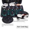 Barber Hairdryer Carrying Case - Hairstylist Travel Bag with Storage for Blow Dryer & Salon Equipment view 4
