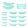 22 Piece Silicone Lash Lift Pads, PERMANIA Eyelash Perm Curler Makeup Tools for Eyelash Lifting, Reusable Dolphin Eye Patch & Lash Ribbon Salon Grade (Green) view 1