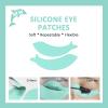 22 Piece Silicone Lash Lift Pads, PERMANIA Eyelash Perm Curler Makeup Tools for Eyelash Lifting, Reusable Dolphin Eye Patch & Lash Ribbon Salon Grade (Green) view 3