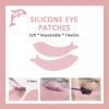 22 Piece Silicone Lash Lift Pads, PERMANIA Eyelash Perm Curler Makeup Tools for Eyelash Lifting, Reusable Dolphin Eye Patch & Lash Ribbon Salon Grade (Pink) view 3