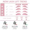 22 Piece Silicone Lash Lift Pads, PERMANIA Eyelash Perm Curler Makeup Tools for Eyelash Lifting, Reusable Dolphin Eye Patch & Lash Ribbon Salon Grade (Pink) view 4