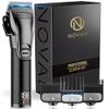 Novah Professional Hair Clippers for Men, Professional Barber Clippers, Electric Mens Cordless Hair Clipper for Barbers Haircut Kit Fade, Maquina de Cortar Cabello view 1
