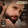 POP MODERN.C Beard Growth Kit Beard Grooming Kit 6pcs Beard Wash Shampoo Beard Oil Beard Balm Beard Comb Brush Scissors view 3