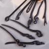 Chinese style hairpin ancient style wooden hair clasp simple black chopsticks head hair accessories view 2