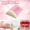 500 Pcs Disposable CrystaLip Brush Lip Gloss Applicators Lipstick Gloss Wands for lip care & Makeup Tool Kits (Pink) view 4