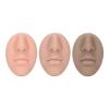 3pcs Silicone Nose Mouth Model, Professional Soft Flexible Piercing Model for Beauty Salon, Reusable Simulation Silicone Face Model for Acupuncture Teaching, Durable Silicone Prosthetic Nose view 1