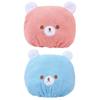 JLEivvi 2PCS Hair Towel Wrap Cute Bear Dry Hair Caps Hair Drying Wrap Towel Bath Head Wrap Drying Turban Cap for Women, Girls view 1