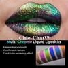 Ujicde Womens Lip Gloss, Multi-Chrome Liquid Lipsticks, Multi Chrome Eyeshadow Stick, Long Lasting Waterproof Non-Stick Cup Liquid Lipgloss (Color : 01-06) view 2
