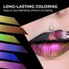 Ujicde Womens Lip Gloss, Multi-Chrome Liquid Lipsticks, Multi Chrome Eyeshadow Stick, Long Lasting Waterproof Non-Stick Cup Liquid Lipgloss (Color : 01-06) view 3