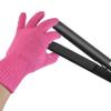 FOHOLA 1 Pc Professional Heat Resistant Gloves for Hair Styling, Heat Proof Gloves, Heat Protection Gloves for Curling Wand (Pink) (1, M) view 1
