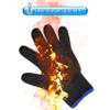 FOHOLA 1 Pc Professional Heat Resistant Gloves for Hair Styling, Heat Proof Gloves, Heat Protection Gloves for Curling Wand (Black) (1, M) view 4
