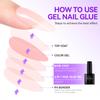 6 in 1 Gel Nail Glue and Soft Gel Nail Tips view 3