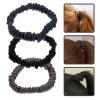 3pcs Rubber Band Hair Tie Hair Scrunchies for Women All Match Hair Scrunchy Hair Scrunchy Ties Hair Ring Elastic Hairband Girl Ponytail Holders Women Hair Scrunchy Hair Ornament view 3