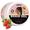 16oz Big Capacity Braid Gel Good for Twist, Locs, Braids, Edge No Flake Extra Hold High Shine Braiding Gel & Edge Control, Loc Gel Long Lasting for Locks, Cornrows Smooths & Tames Frizz view 1