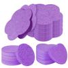 150-Count Compressed Facial Sponges, Spunspon Cellulose Facial Sponges, 100% Natural Cosmetic Spa Sponges for Facial Cleansing, Exfoliating Mask, Makeup Removal, Flower Round and Heart Shape Set, view 1