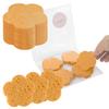 150-Count Compressed Facial Sponges, Spunspon Cellulose Facial Sponges, 100% Natural Cosmetic Spa Sponges for Facial Cleansing, Exfoliating Mask, Makeup Removal, Flower Round and Heart Shape Set, view 2