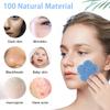 50 - Count Flower Compressed Facial Sponges + 50 - Count Heart Shape Face Sponge for Face Cleansing, 100 - Count Exfoliating Sponges for Cleansing Reusable in package,Best Makeup Gift, Blue view 4