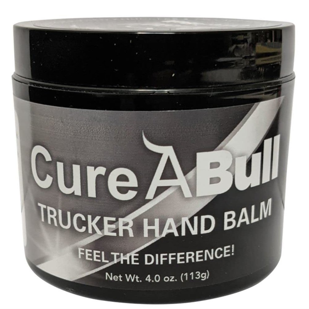 BullSnot! CureABull Trucker Hand Balm  Ultimate Relief for Dry, Cracked Hands  Non-Greasy Within Minutes, Long-Lasting Moisturizing Treatment  4oz