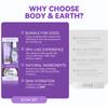 BODY & EARTH Body Mist Gift Set - Spa Gifts for Women, Perfume, Body Lotion, and Body Scrub in a Lavender Dreams Box- Perfect Birthday Gifts for Moms, and Special Occasions,Unique Gift Ideas for Her view 2