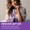 BODY & EARTH Body Mist Gift Set - Spa Gifts for Women, Perfume, Body Lotion, and Body Scrub in a Lavender Dreams Box- Perfect Birthday Gifts for Moms, and Special Occasions,Unique Gift Ideas for Her view 4