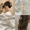 Mehayi 4 PCS Large Pearl Hair Claw Clips for Women Girls, Hair Barrette Clamps for Thick Thin Hair, Fashion Hair Accessories Headwear Styling Tools for Party Wedding view 4