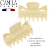 Camila Paris CP3512 French Hair Clip for Women, 1.5 inch Set of 2 Cream Girls Hair Claw Clips Jaw Fashion Durable Styling Hair Accessories for Women, Strong Hold No Slip Grip, Made in France view 4