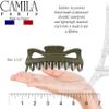 Camila Paris CP3504 French Large Hair Clips for Women Thick Hair for Long Curly Wavy Hair, Girls Hair Claw Clip, Durable Styling Big Claw Clip for Thick Hair, Strong Hold No Slip Grip, Made in France view 3