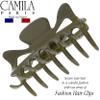 Camila Paris CP3507 French Hair Clip for Women, 3.5 inch Green for Thick Volume Hair, Girls Hair Claw Clips Jaw, Durable Styling Hair Accessories for Women, Strong Hold No Slip Grip, Made in France view 2
