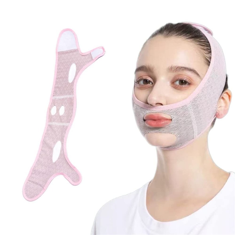 MoriAction Beauty Face Sculpting Sleep Mask, V Line Reducer Mask, V Line Lifting Mask Facial Slimming Strap, Anti-Aging and Anti-Wrinkle Masks, Double Chin Reducer (1Pcs)