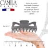 Camila Paris CP3505 French Large Hair Clips for Women Thick Hair for Long Curly Wavy Hair, Girls Hair Claw Clip, Durable Styling Big Claw Clip for Thick Hair, Strong Hold No Slip Grip, Made in France view 3