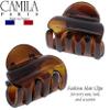 Camila Paris CP3479 French Hair Clip for Women, Set of 2 Small Tortoise Shell Girls Hair Claw Clips Fashion Durable Hair Accessories for Women, Ladies Strong Hold No Slip Grip Clamp, Made in France view 2