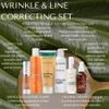 RD Alchemy - WRINKLE AND LINE CORRECTING SKINCARE SET - with Peptides, Collagen and more for dry, mature skin with fine lines and wrinkles view 3