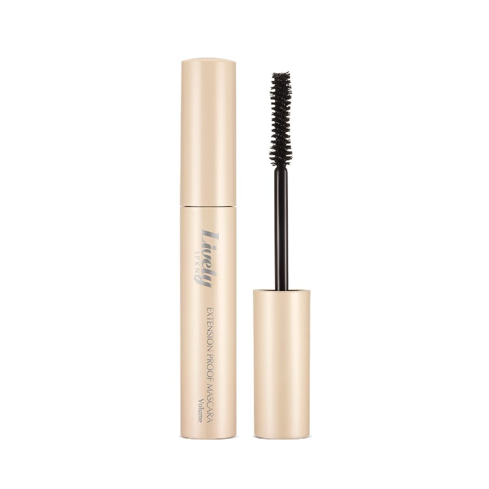 IPKN Lively Volume Extension Proof Mascara 6g | Oil, Sweat, Water & Sweat Resistance Black