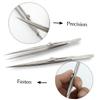 Housoutil 2pcs Pointed Tweezers Jewelry and Manicure Non- Multi-functional Precision Tools for Crafting and Repair Tasks view 2