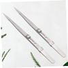 Housoutil 2pcs Pointed Tweezers Jewelry and Manicure Non- Multi-functional Precision Tools for Crafting and Repair Tasks view 3