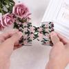 LALAFINA Pink Rose Hair Side Combs - Easy to Use Styling Comb Double Row Hair Accessories for Women Perfect for Updos and Loose Waves view 3