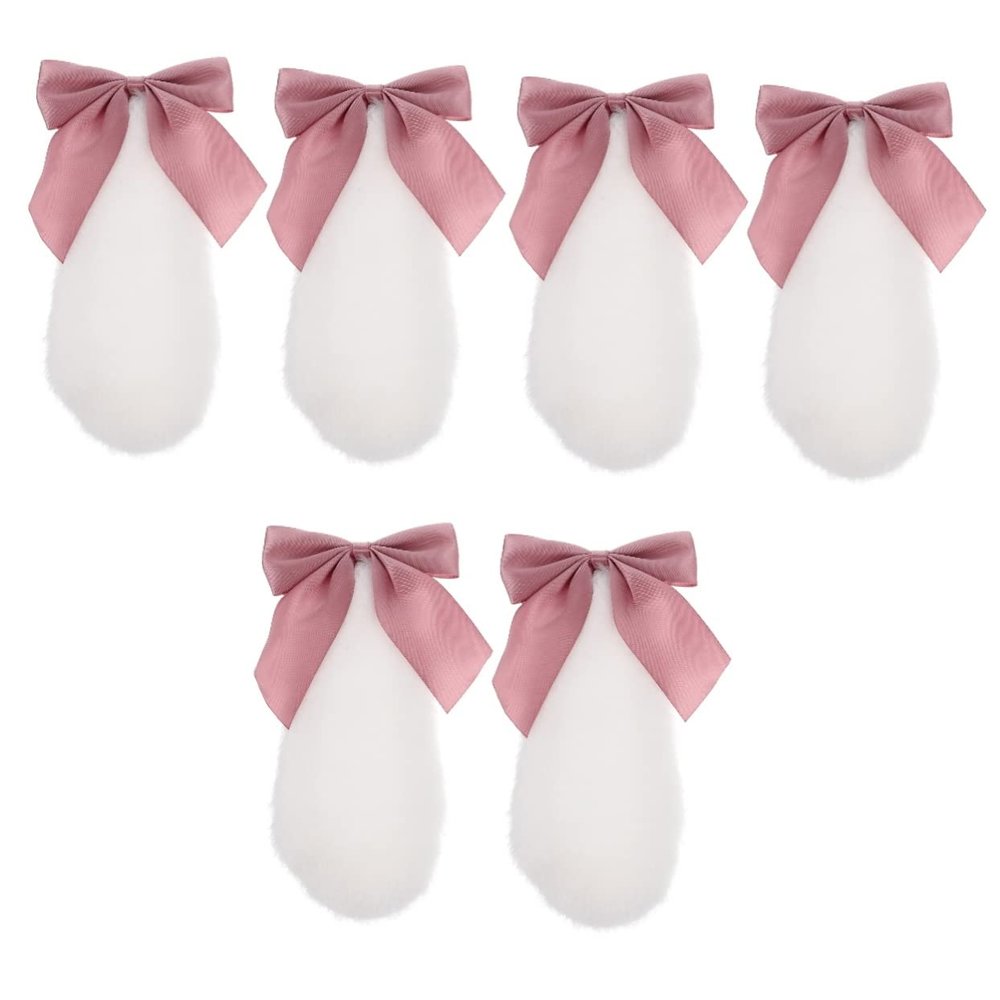 minkissy 3pairs Lolita Ears Hair Clips for Boy Girl Plush Hairpins for Masquerade Party Halloween Creative Hair Accessories for Girls Easy to Various Outfits