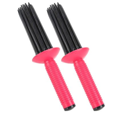 Hair Curling Roll Comb Curling Wand Round Hair Brush Hairstyling Tools Curls Comb (2020 Upgrade)