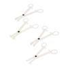 4PCS Reusable Professional Clamp Ear Lip Navel Nose Open Septum Piercing Tool Forceps Plier Clamp Body Jewelry Puncture Tool Set view 1