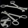 4PCS Reusable Professional Clamp Ear Lip Navel Nose Open Septum Piercing Tool Forceps Plier Clamp Body Jewelry Puncture Tool Set view 4
