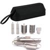 WINZEDGE Airwrap Travel Case for Dyson/Shark Flexstyle, Travel Pouch for Complete Styler and Attachments, Travel Bag for Hair Dryer (Black) view 1