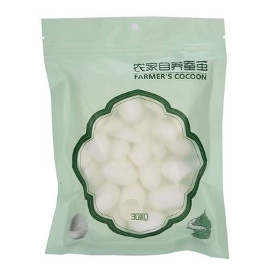 30pcs Organic Fresh Silks Exfoliating Silkworm Balls Exfoliating and Skin Care