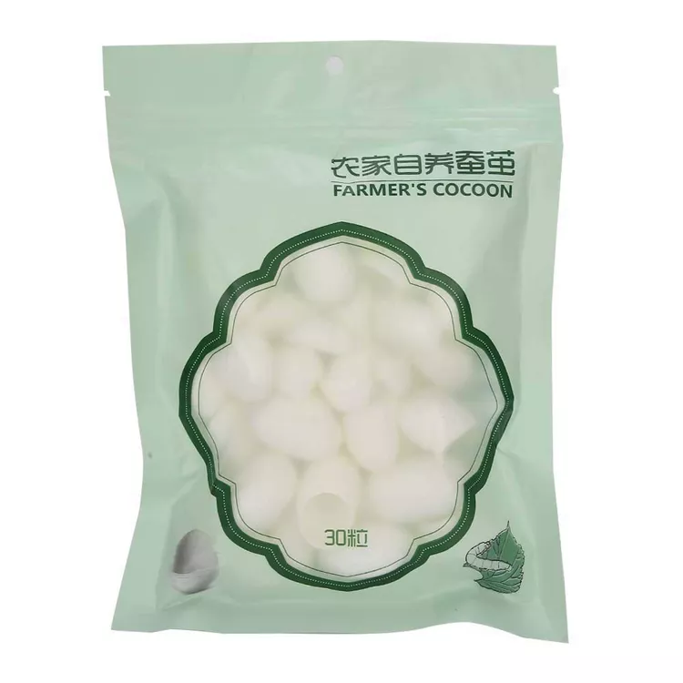 30pcs Organic Fresh Silks Exfoliating Silkworm Balls Exfoliating and Skin Care