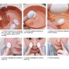 30pcs Organic Fresh Silks Exfoliating Silkworm Balls Exfoliating and Skin Care view 4