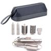 WINZEDGE Airwrap Travel Case for Dyson/Shark Flexstyle, Travel Pouch for Complete Styler and Attachments, Travel Bag for Hair Dryer (Dark Gray) view 1