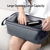 WINZEDGE Airwrap Travel Case for Dyson/Shark Flexstyle, Travel Pouch for Complete Styler and Attachments, Travel Bag for Hair Dryer (Dark Gray) view 2