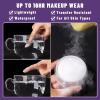 UCANBEMAKUP Long Lasting Makeup Setting Spray Kit- 6.76 Fl oz Hydrating Matte Finish Mist Lightweight Face Make up Fixer +Translucent Loose Setting Powder+2PC Sponge Puff Set view 4