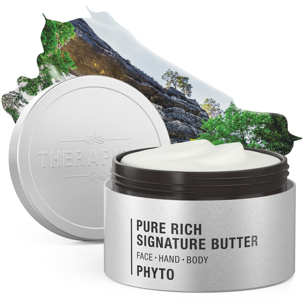 THERAPISPA Nourishing Body Butter Hydrating Body Cream with Shea Butter, Ceramides, Collagen & Vitamin B5 to Soothe, Restore & Protect Very Dry Skin (Phyto, 7.0 fl oz)