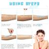 Blulu 400 Wax Strips Non Woven for All Skin Types Facial and Body Hair Removal Wax Paper Strips Epilating for Leg, Chest, Back, Intimate Area And Face 10 x 3.8 cm(Blue) view 3