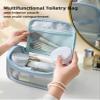 LEJN Toiletry Bag Travel Bag Water-resistant Makeup Cosmetic Bag Travel Organizer Full Sized Container Toiletries (dazzling blue) view 3